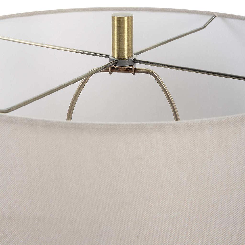 Gorda Bronze Ceramic Table Lamp