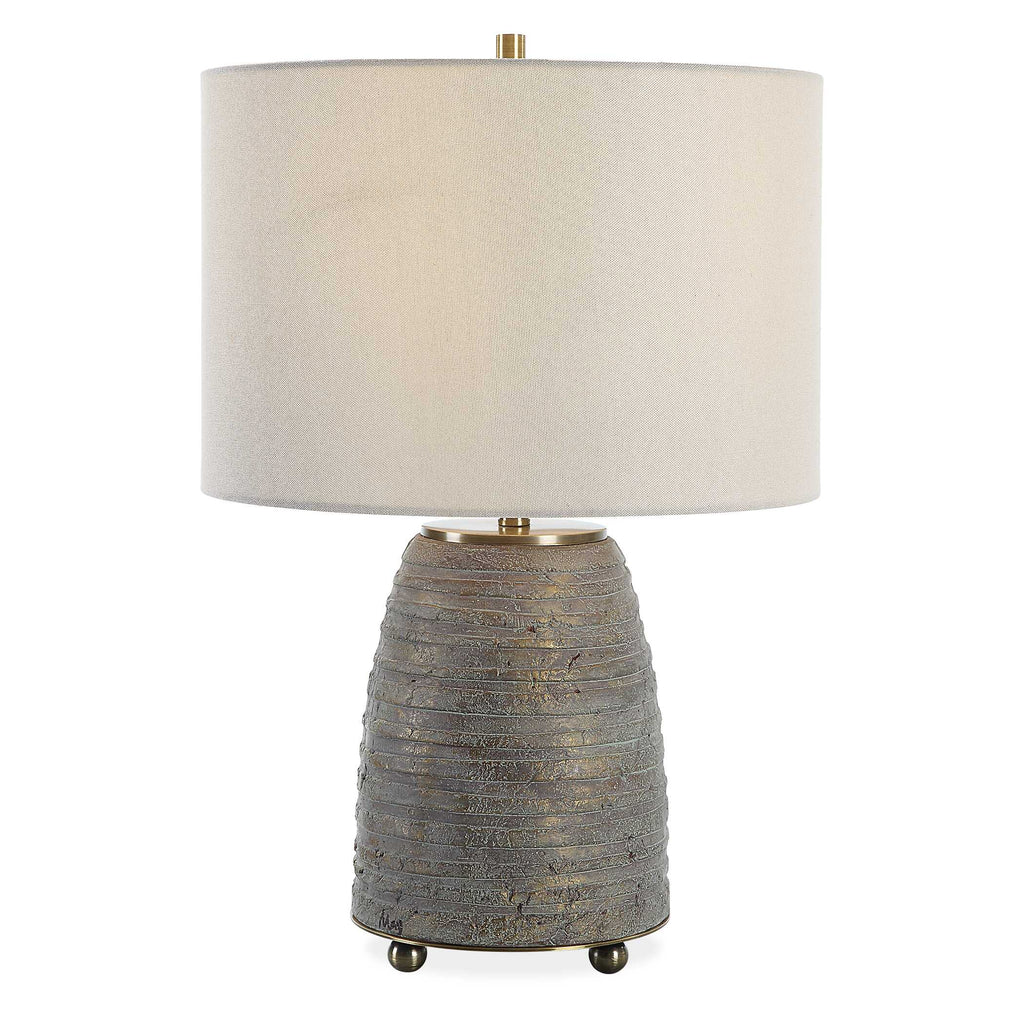 Gorda Bronze Ceramic Table Lamp