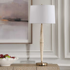 Palu Travertine Table Lamp