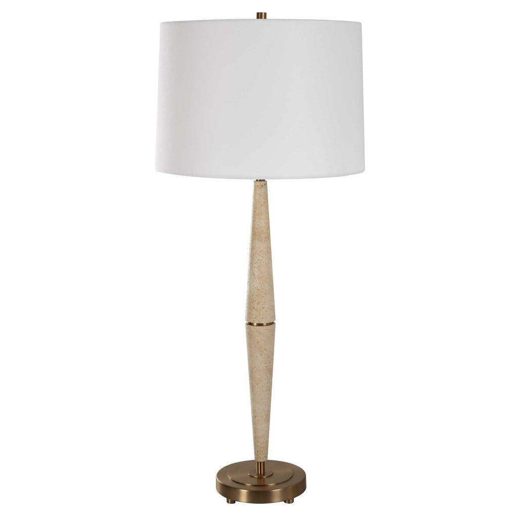 Palu Travertine Table Lamp