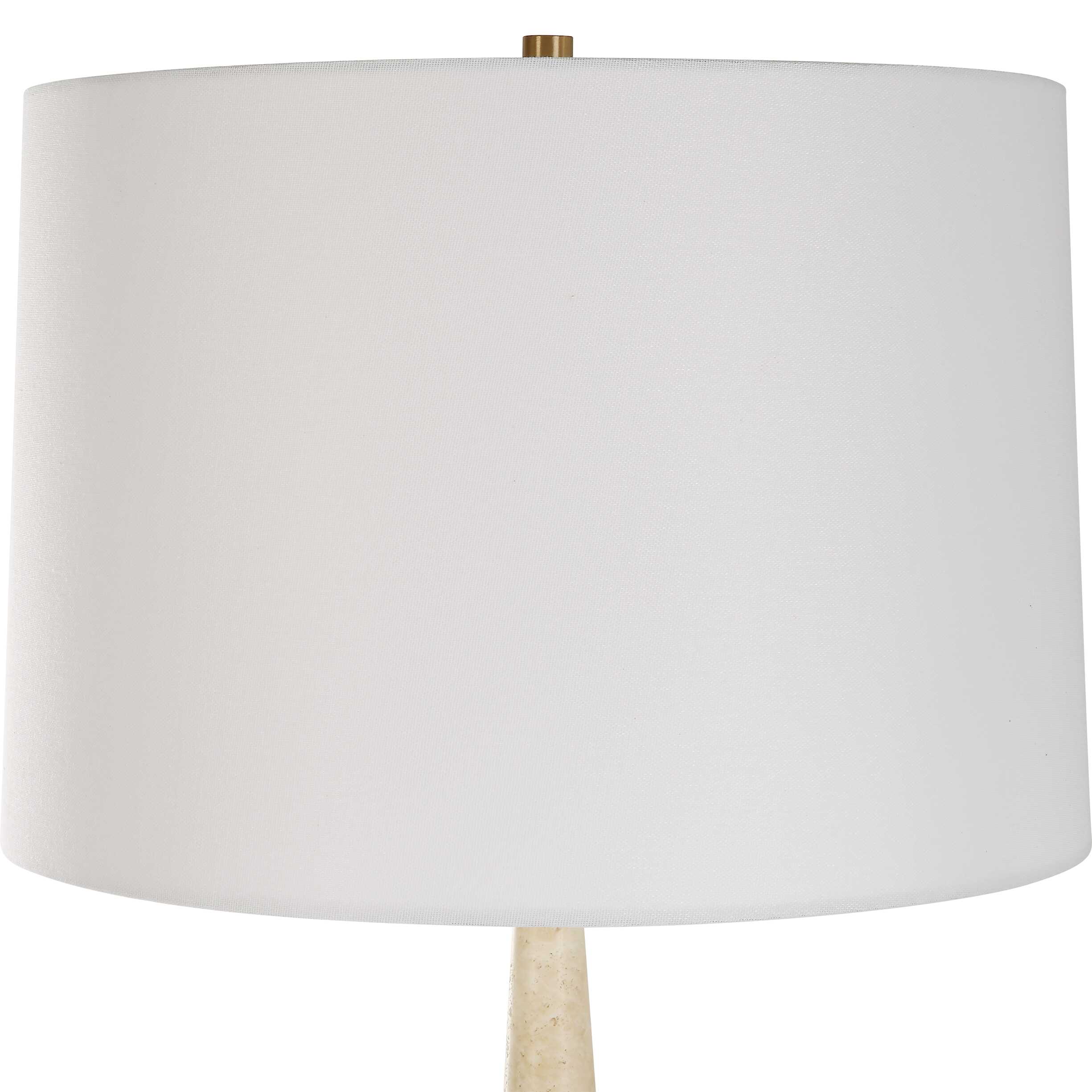 Palu Travertine Table Lamp