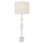 Helena Slender White Table Lamp