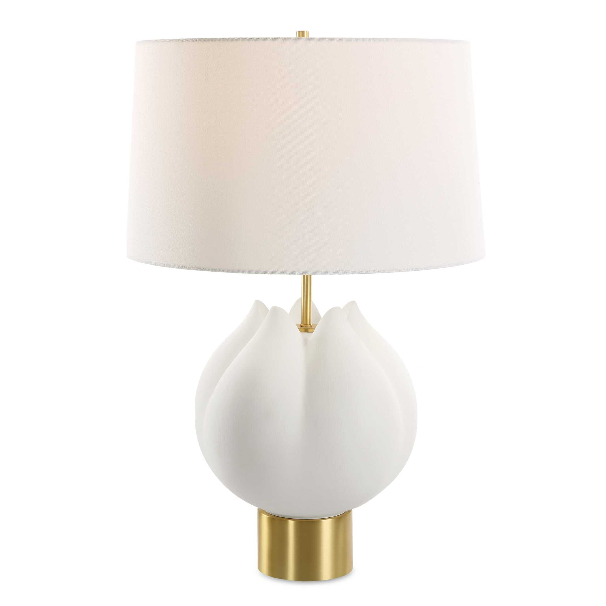 In Bloom White Table Lamp