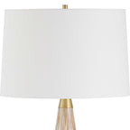 Lyra White & Gold Table Lamp