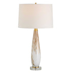 Lyra White & Gold Table Lamp