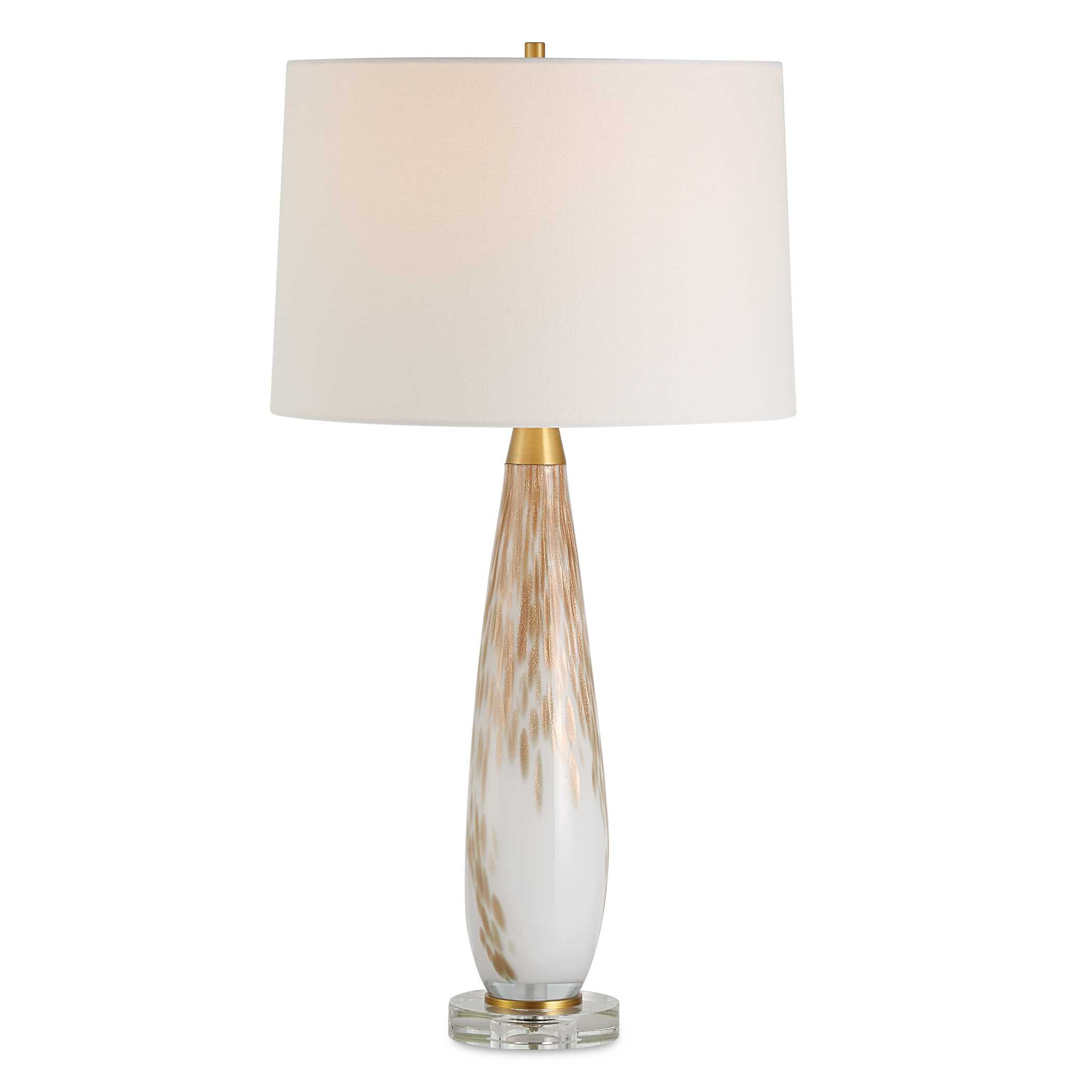 Lyra White & Gold Table Lamp
