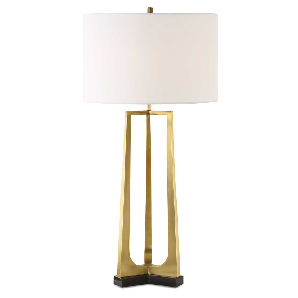 Crossroads Brass Table Lamp