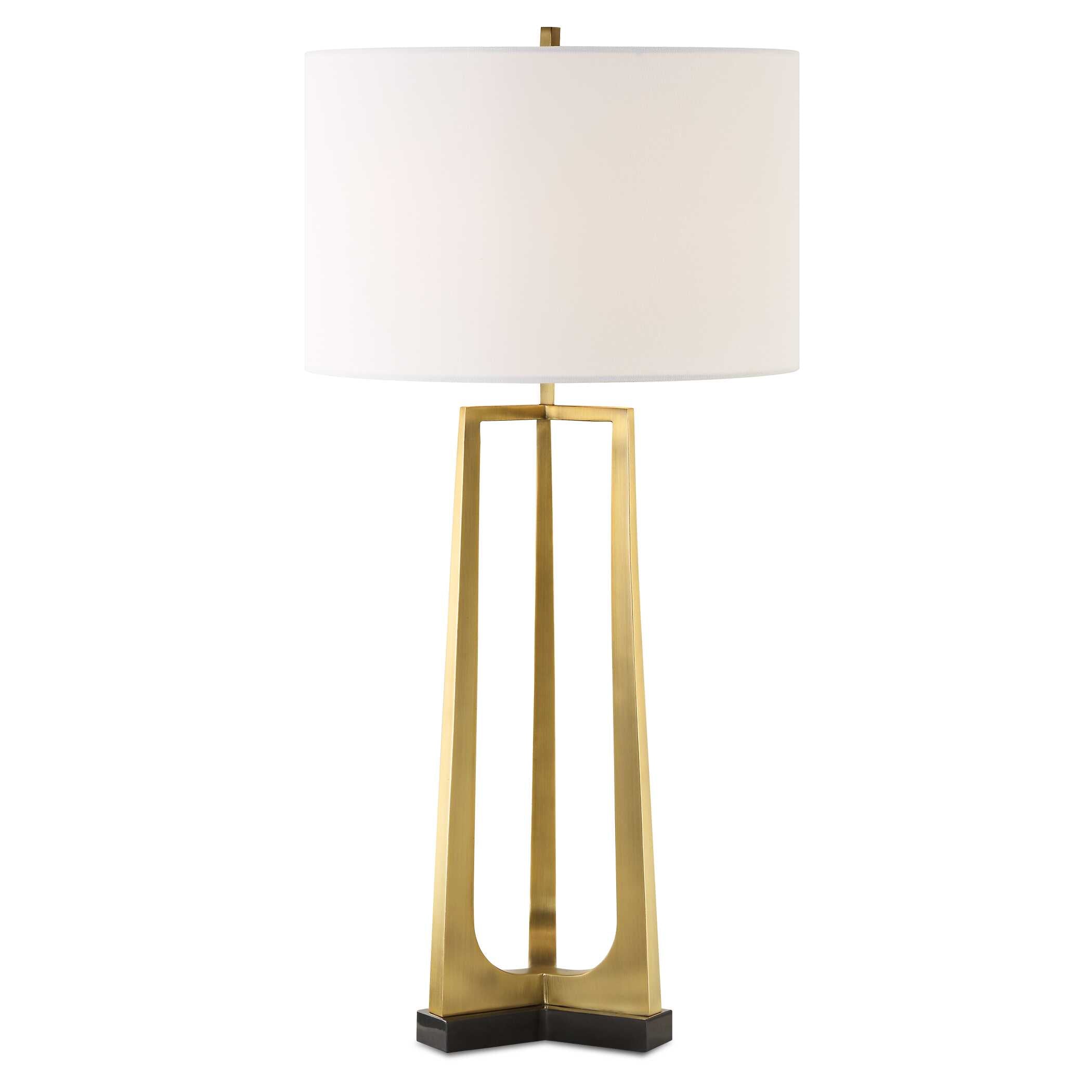 Crossroads Brass Table Lamp