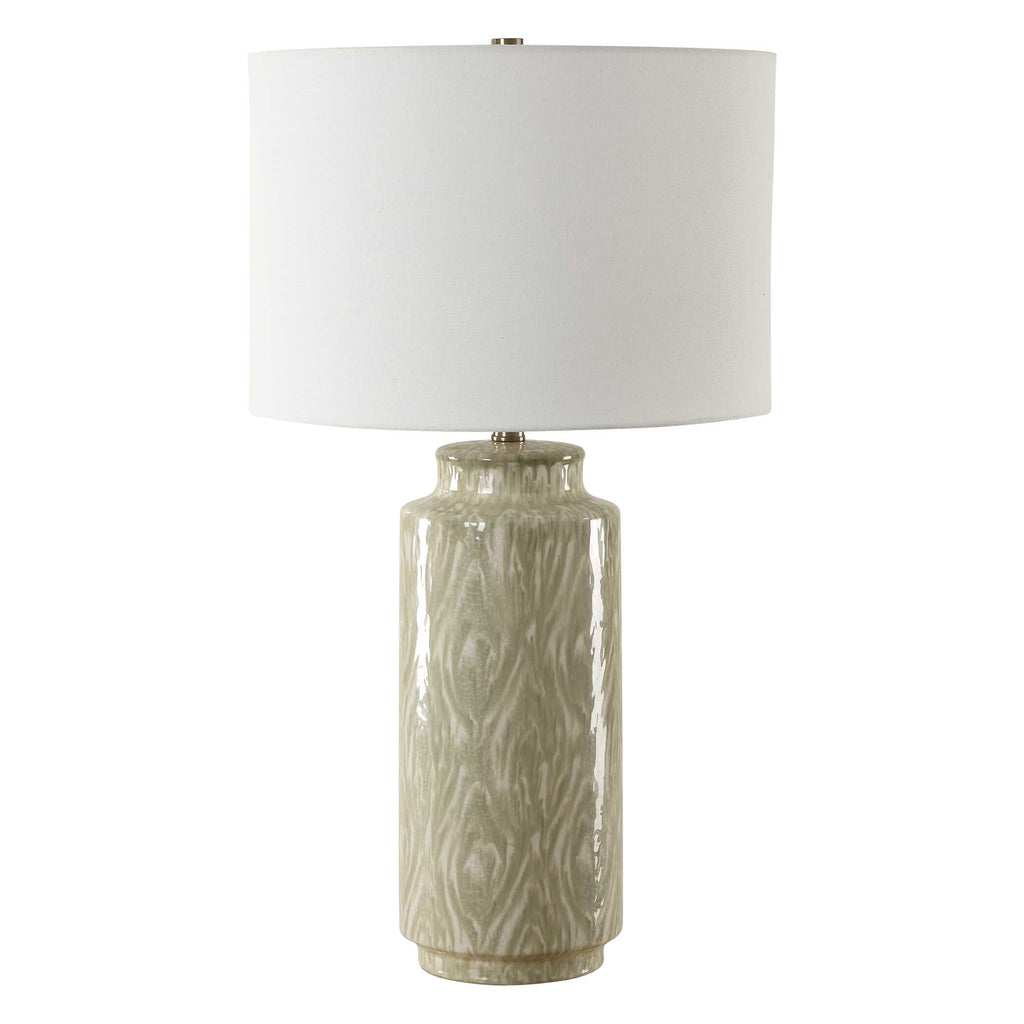 Laurel Sage Ceramic Table Lamp