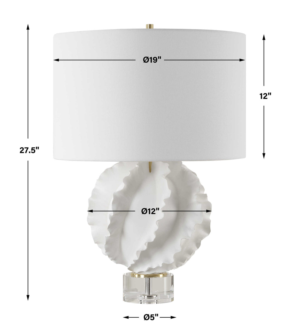 Saylor White Table Lamp