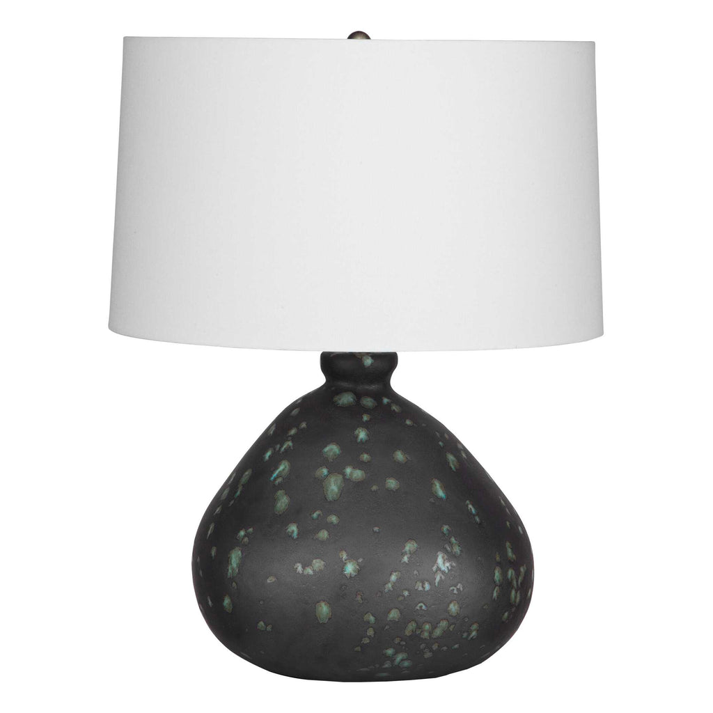 Killarney Distressed Green Table Lamp