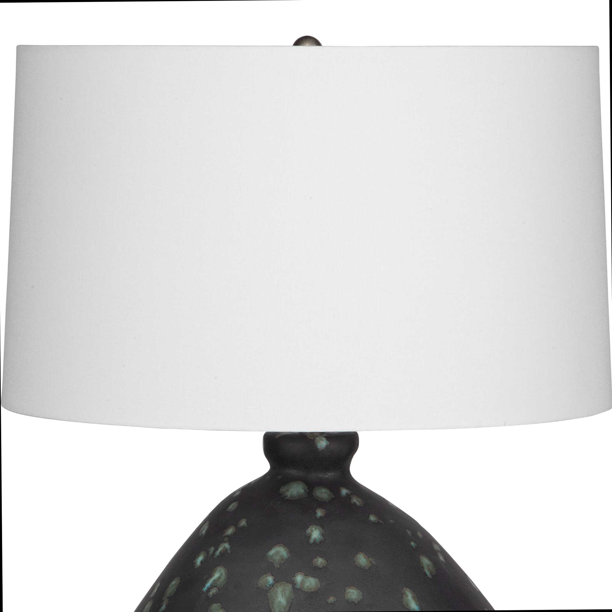 Killarney Distressed Green Table Lamp