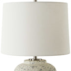 Rupture Aged Ivory Table Lamp