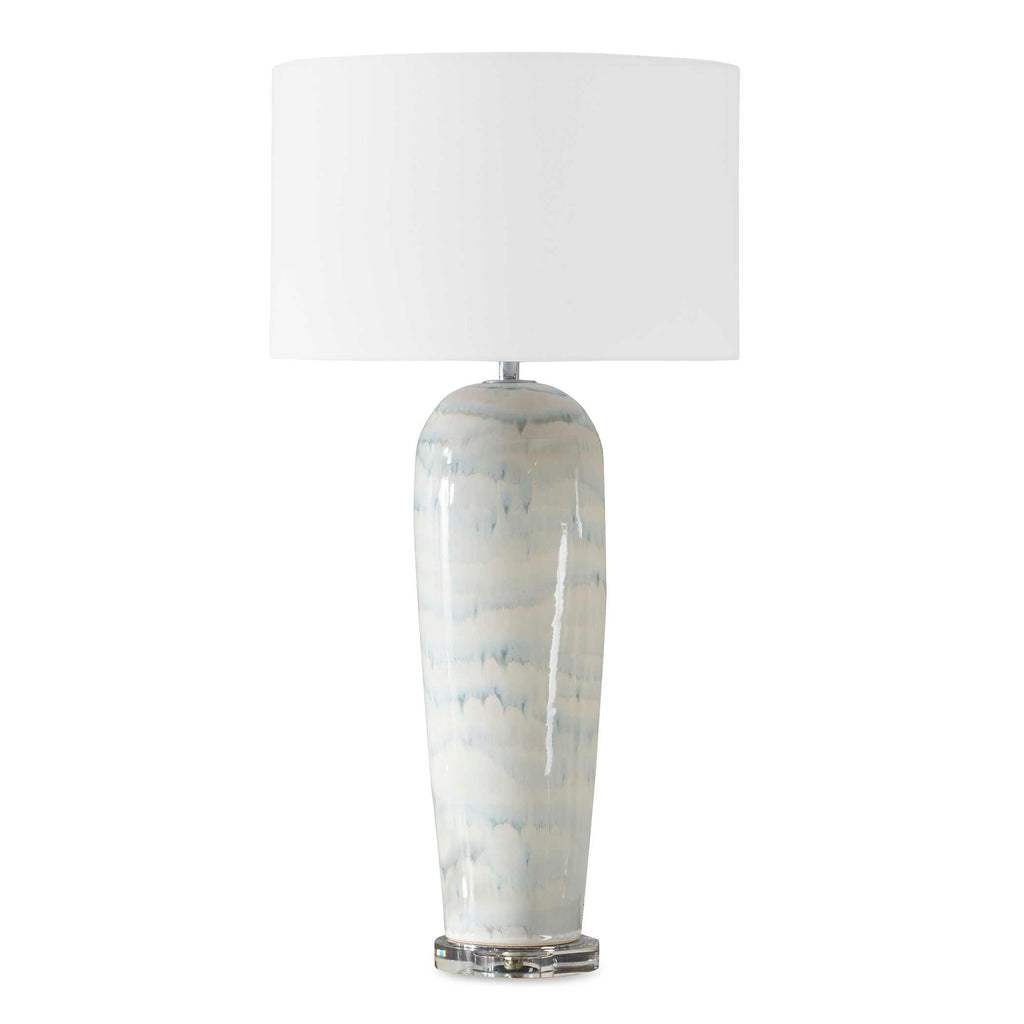 Arden White Glaze Table Lamp