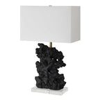 Basalt Black Stone Table Lamp