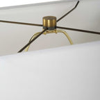 Basalt Black Stone Table Lamp