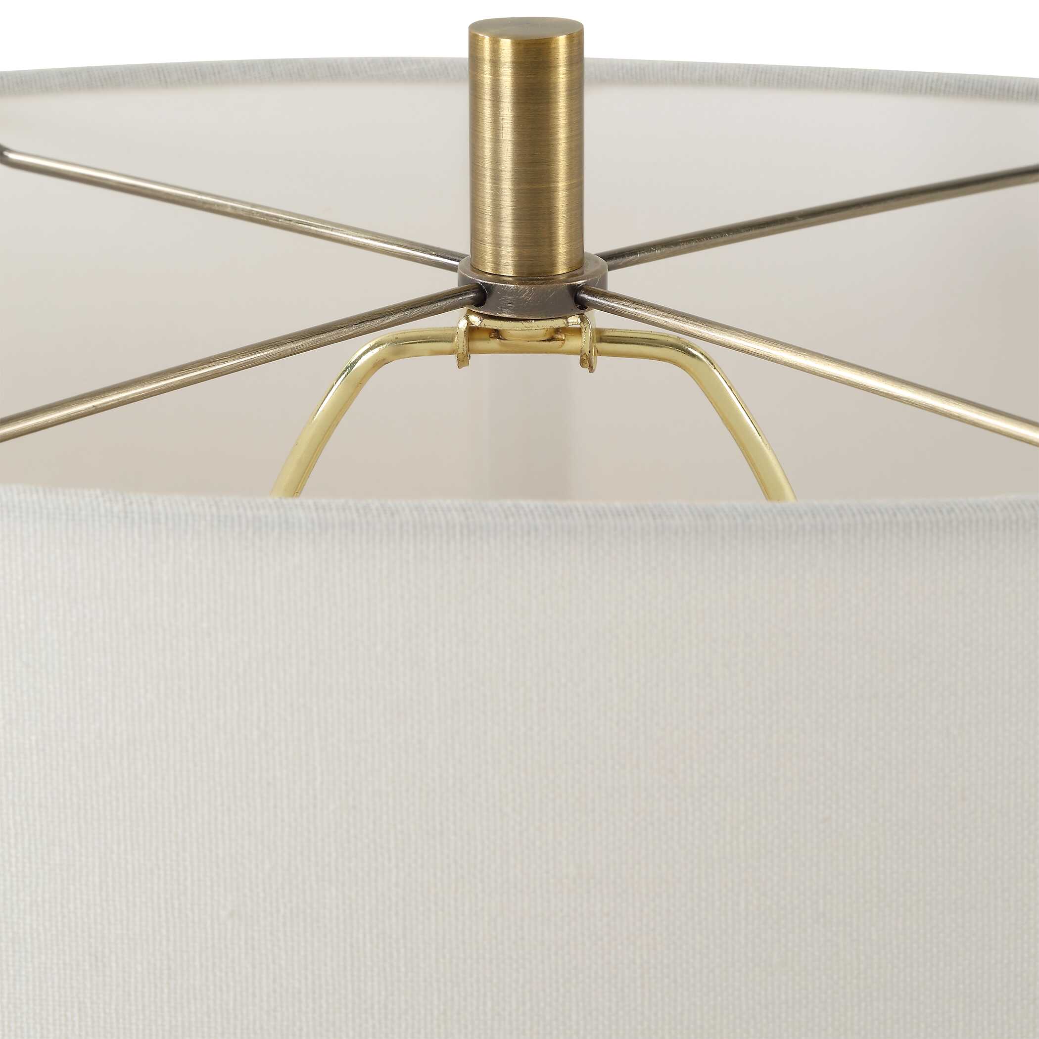Promenade White Table Lamp