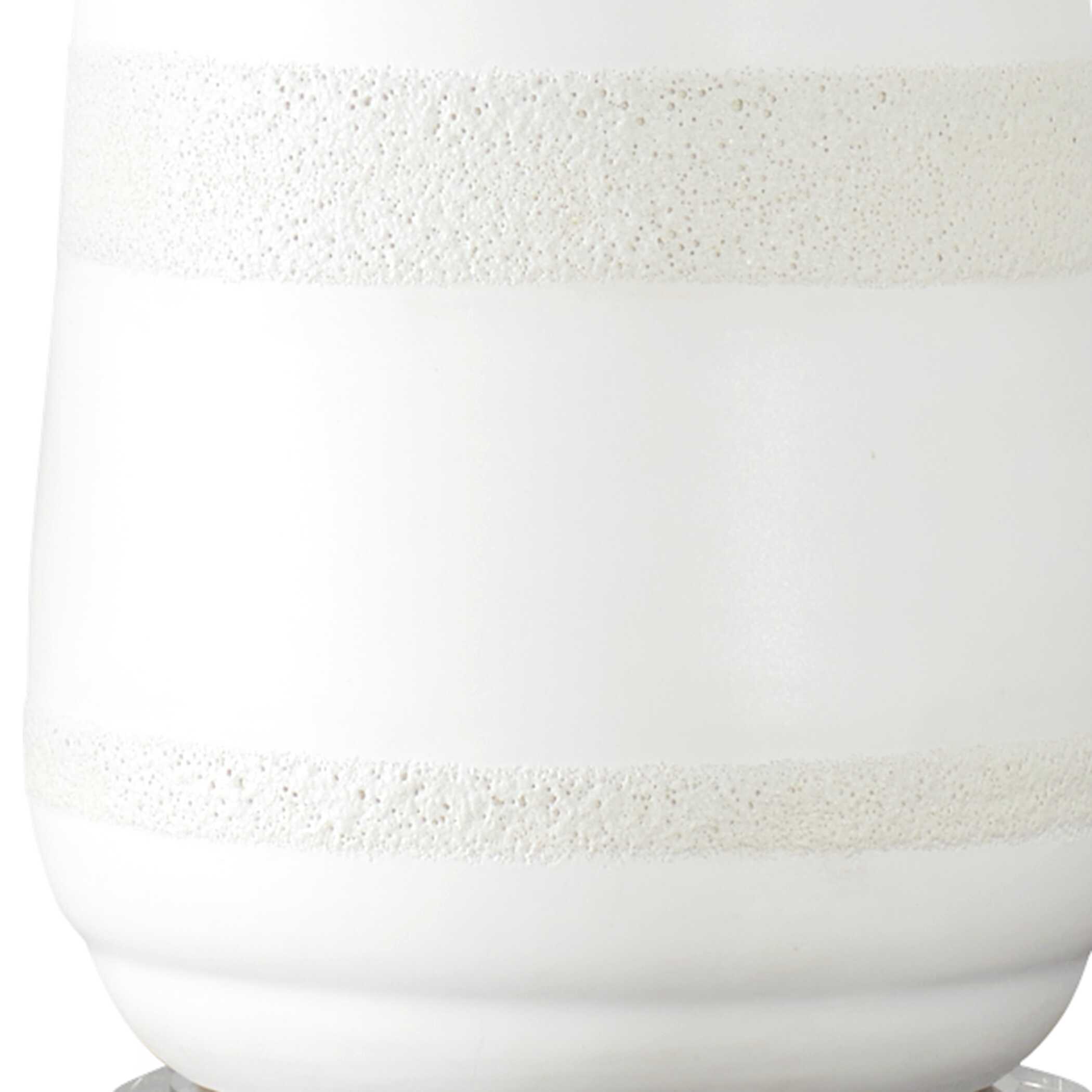 Santino Crackled Ivory Table Lamp