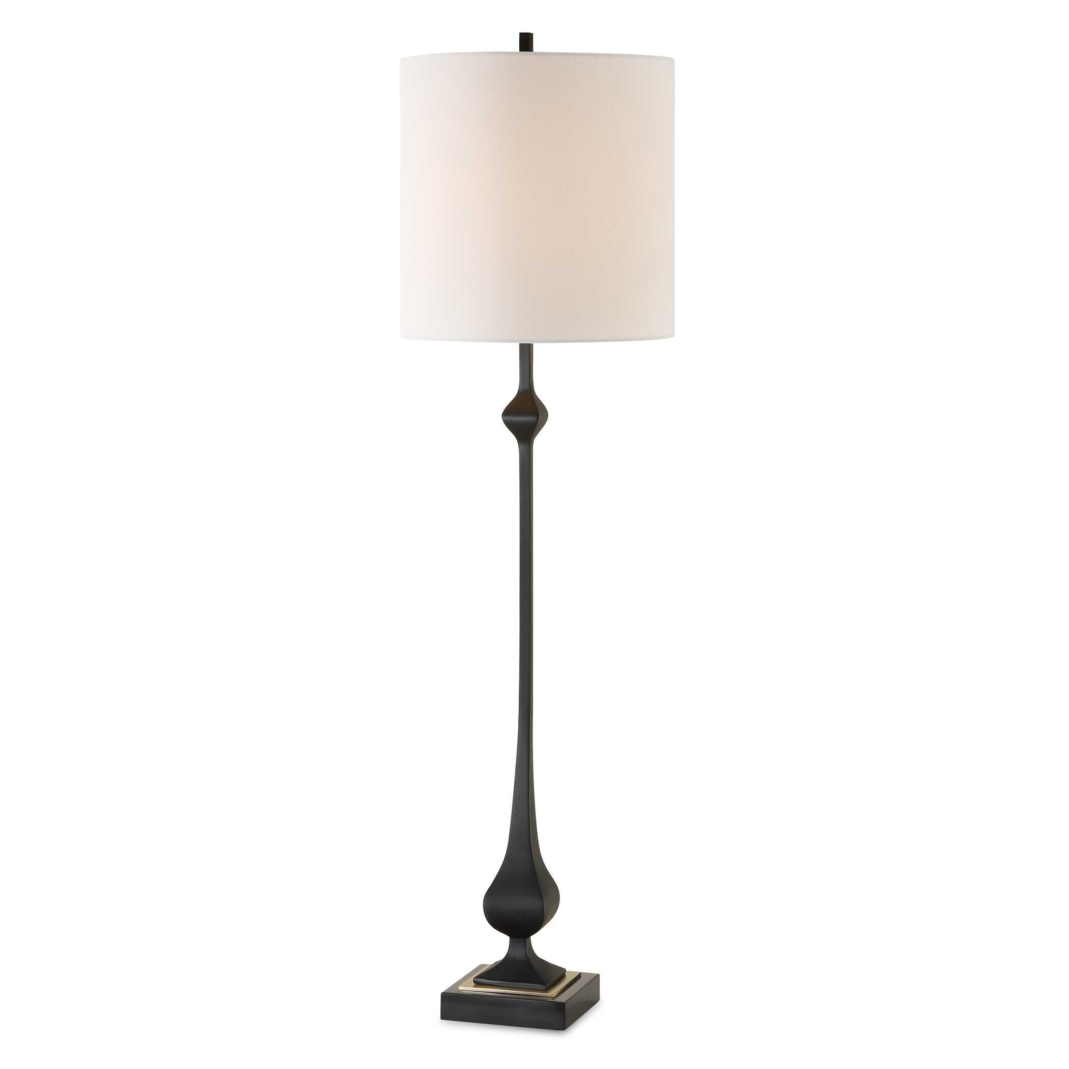 Hightower Black Buffet Lamp