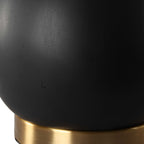 Nocturnal Black Table Lamp