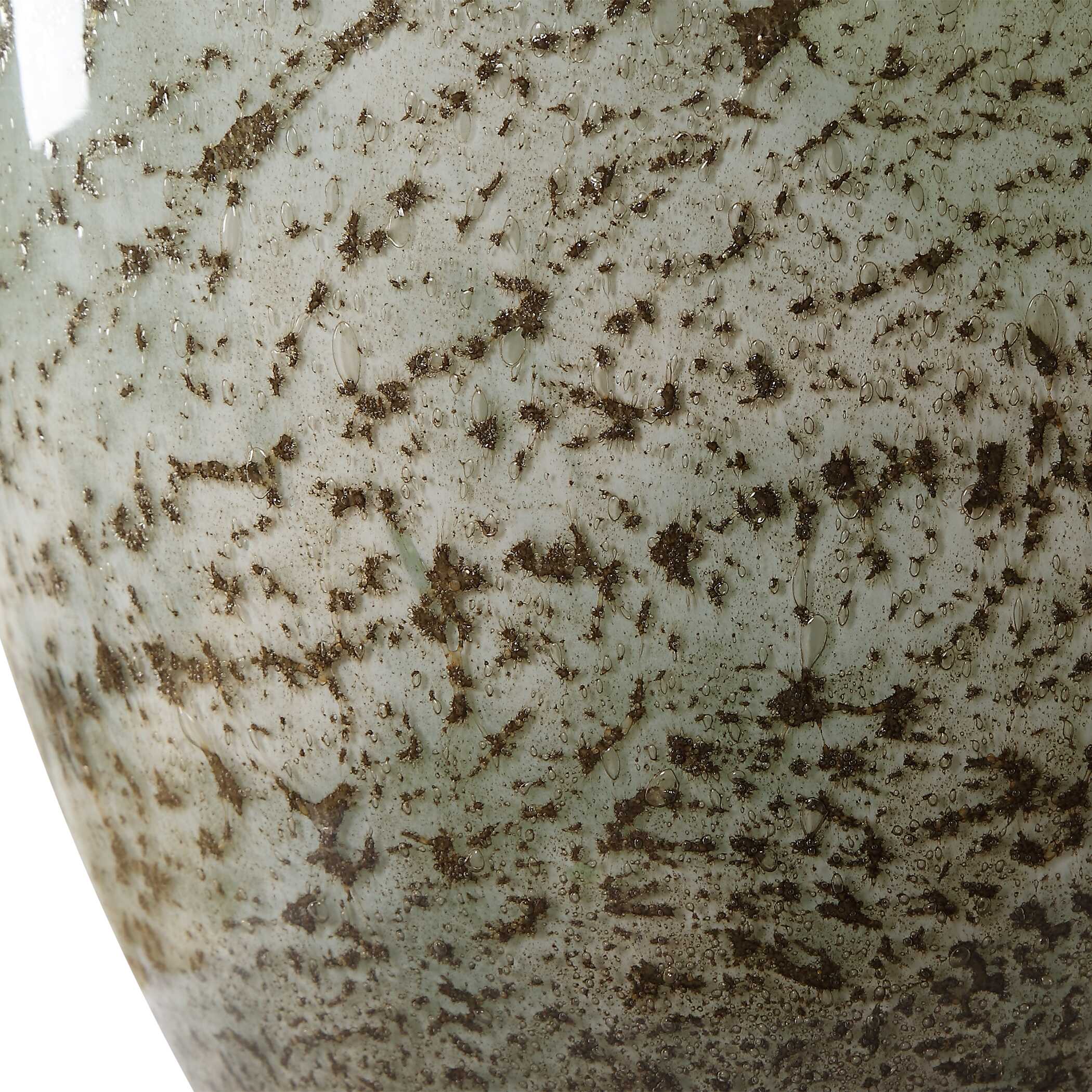 Chianti Olive Glass Table Lamp