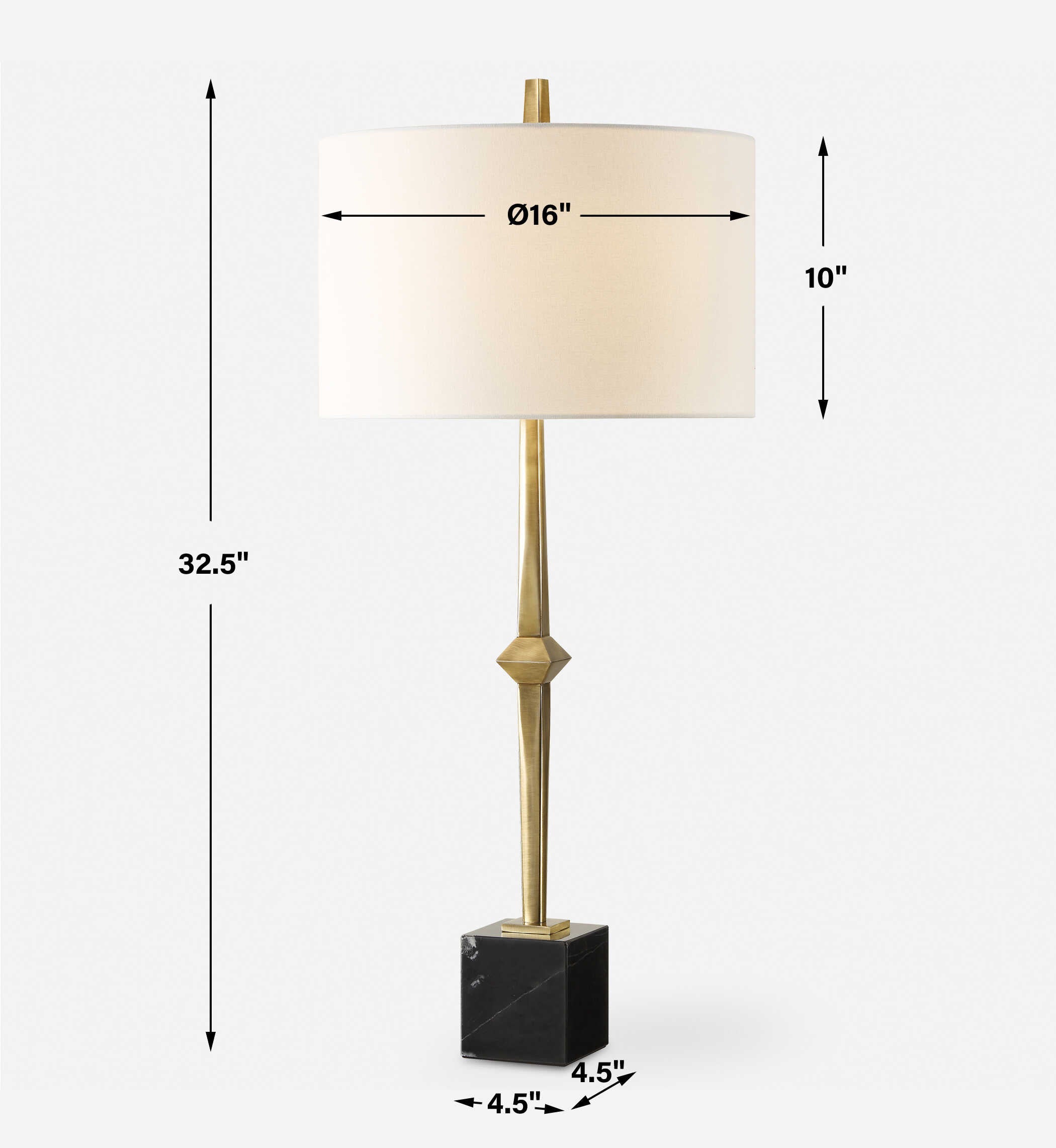 Suranne Antique Brass Table Lamp