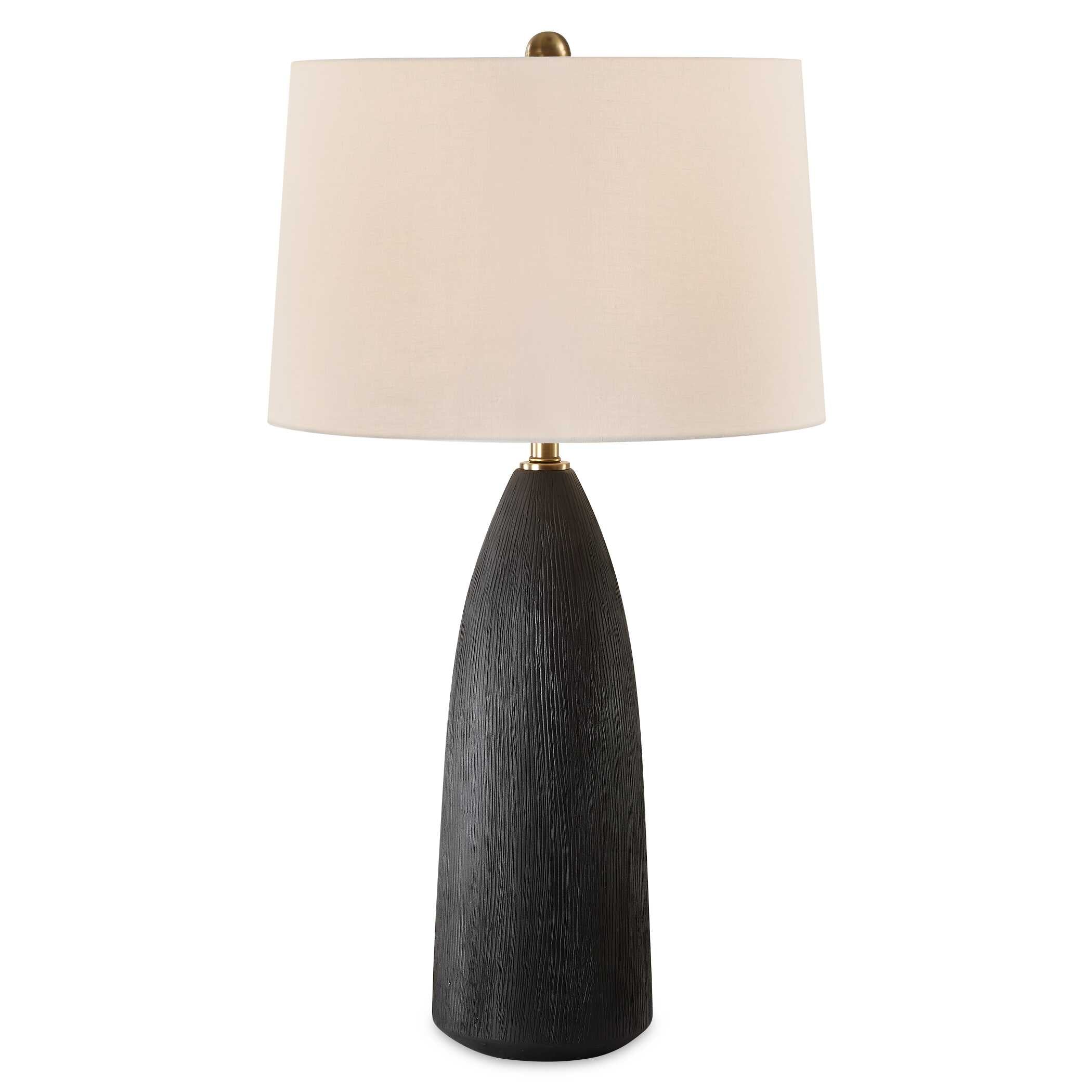 Jett Black Table Lamp
