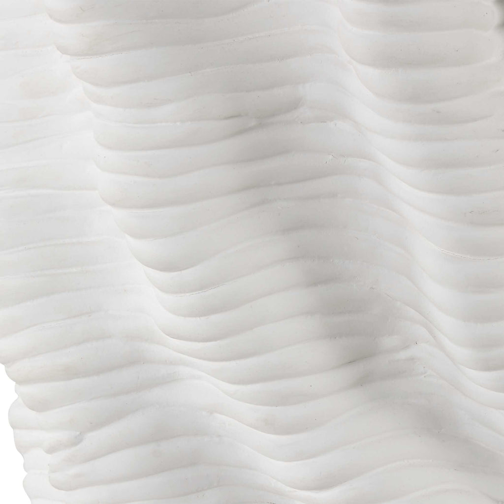 Stratified White Table Lamp