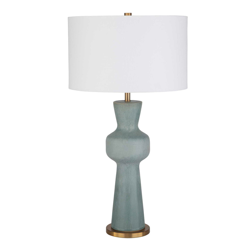 Pollard Slate Green Table Lamp