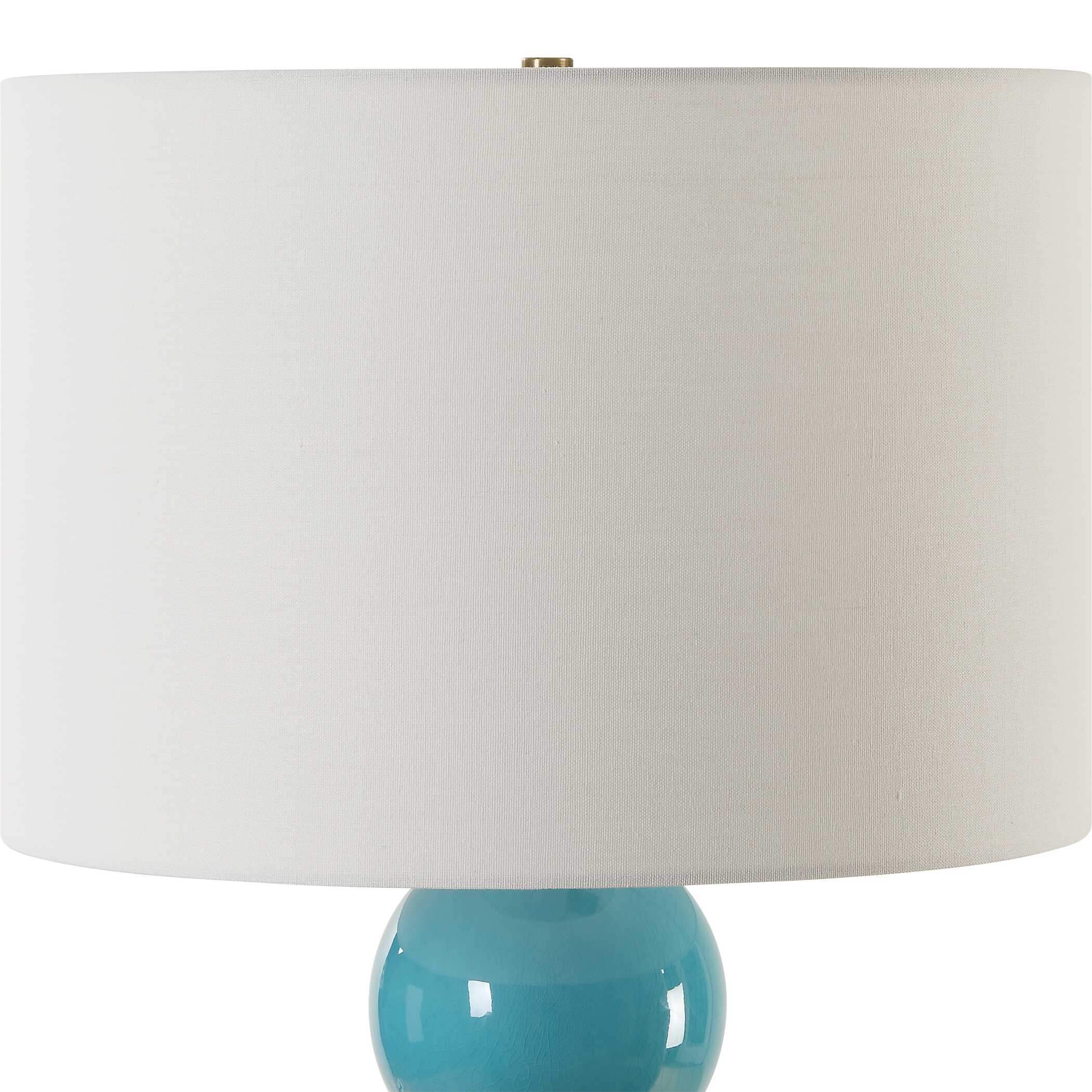 Palawan Blue Glaze Table Lamp