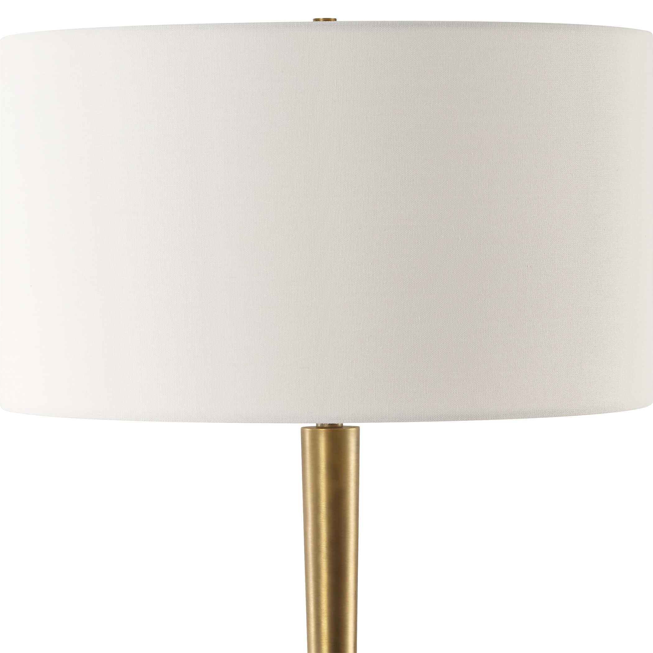 Avola White Marble Table Lamp