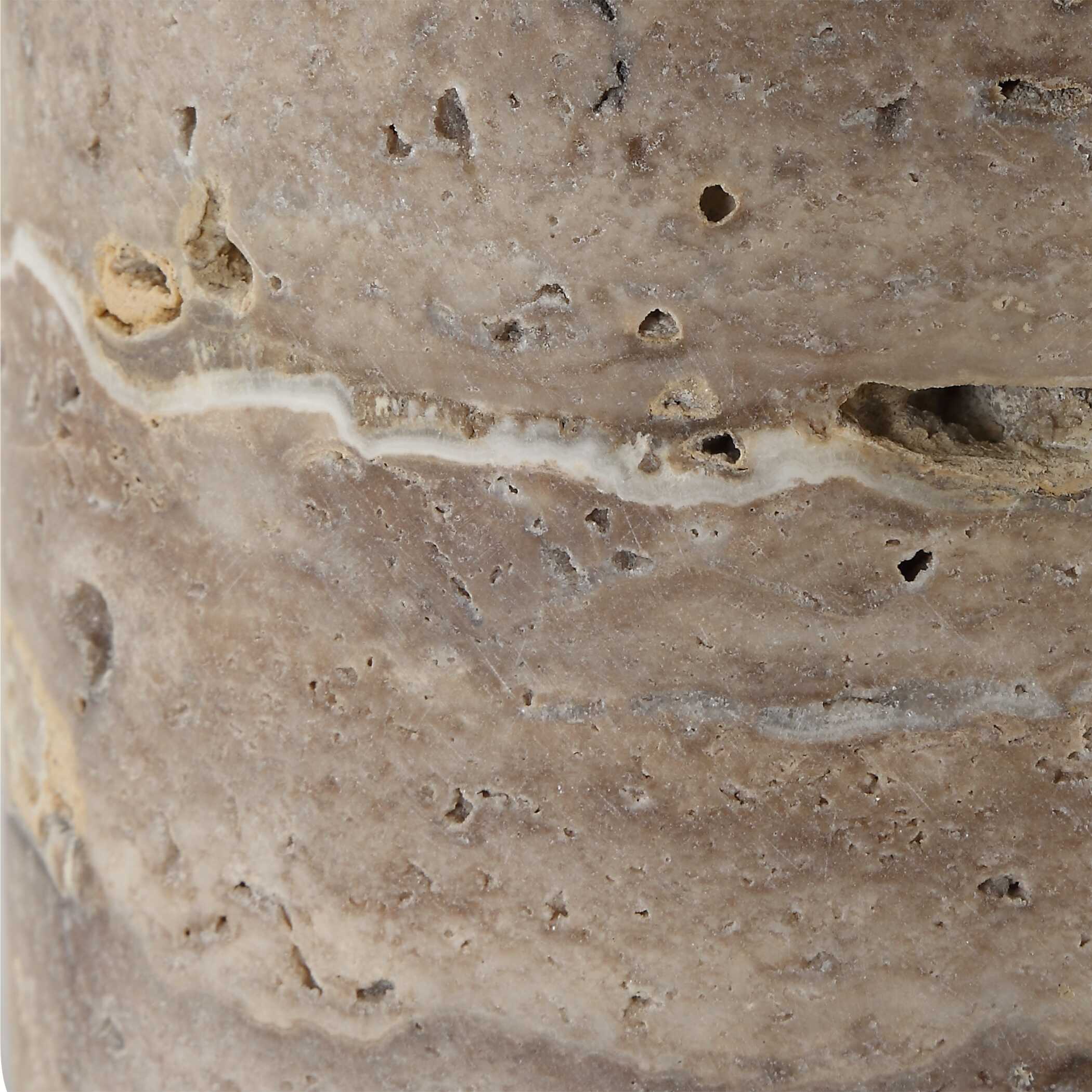 Cortado Travertine Table Lamp