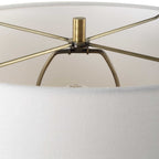 Forage Dark Scalloped Table Lamp
