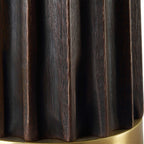 Forage Dark Scalloped Table Lamp