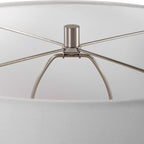Dribble White Glaze Table Lamp