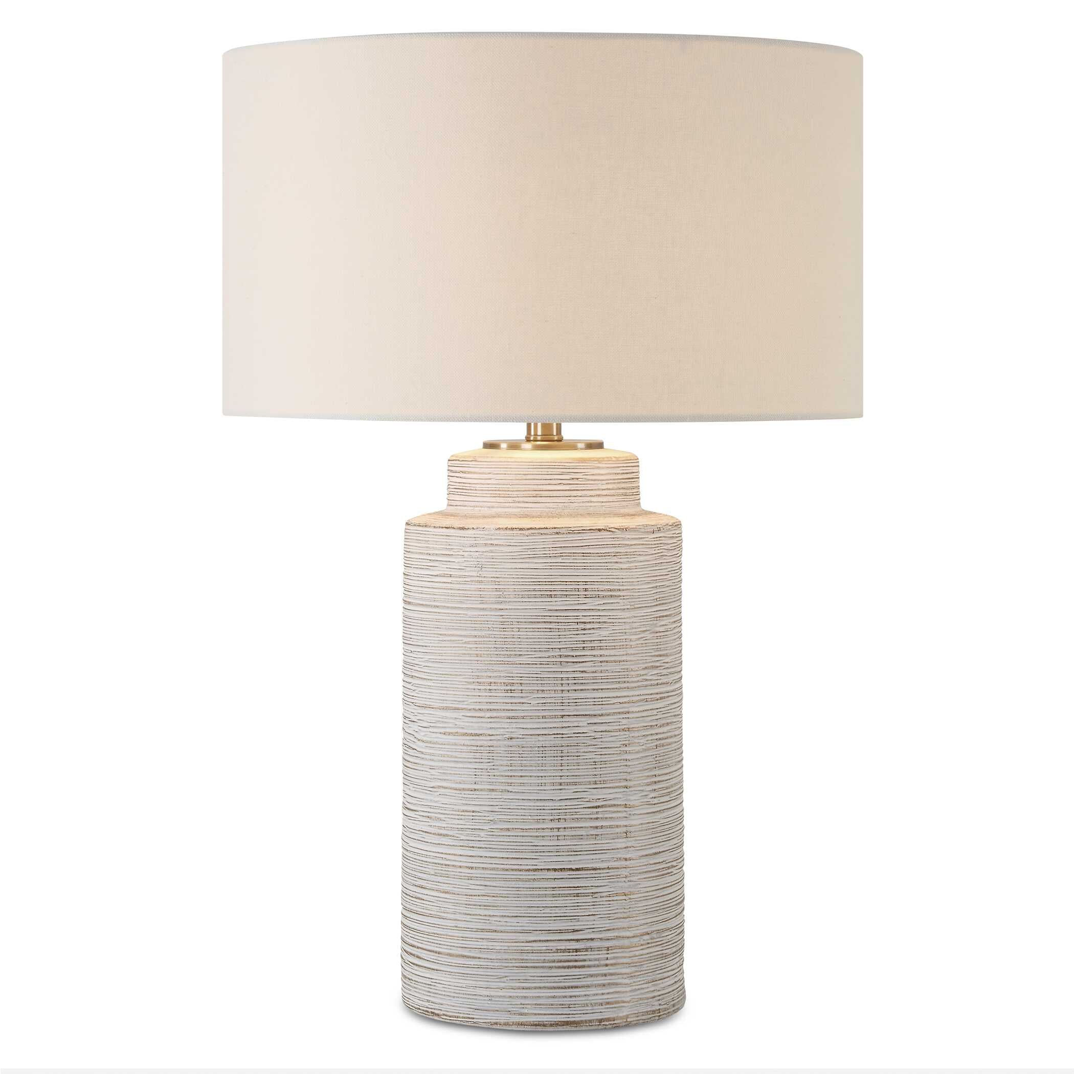 Crimp Ribbed Table Lamp
