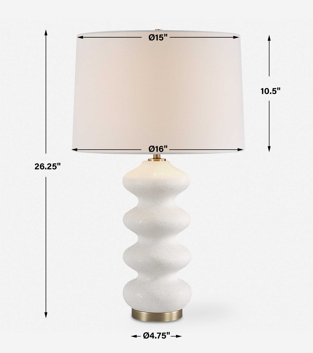 Liora White Table Lamp