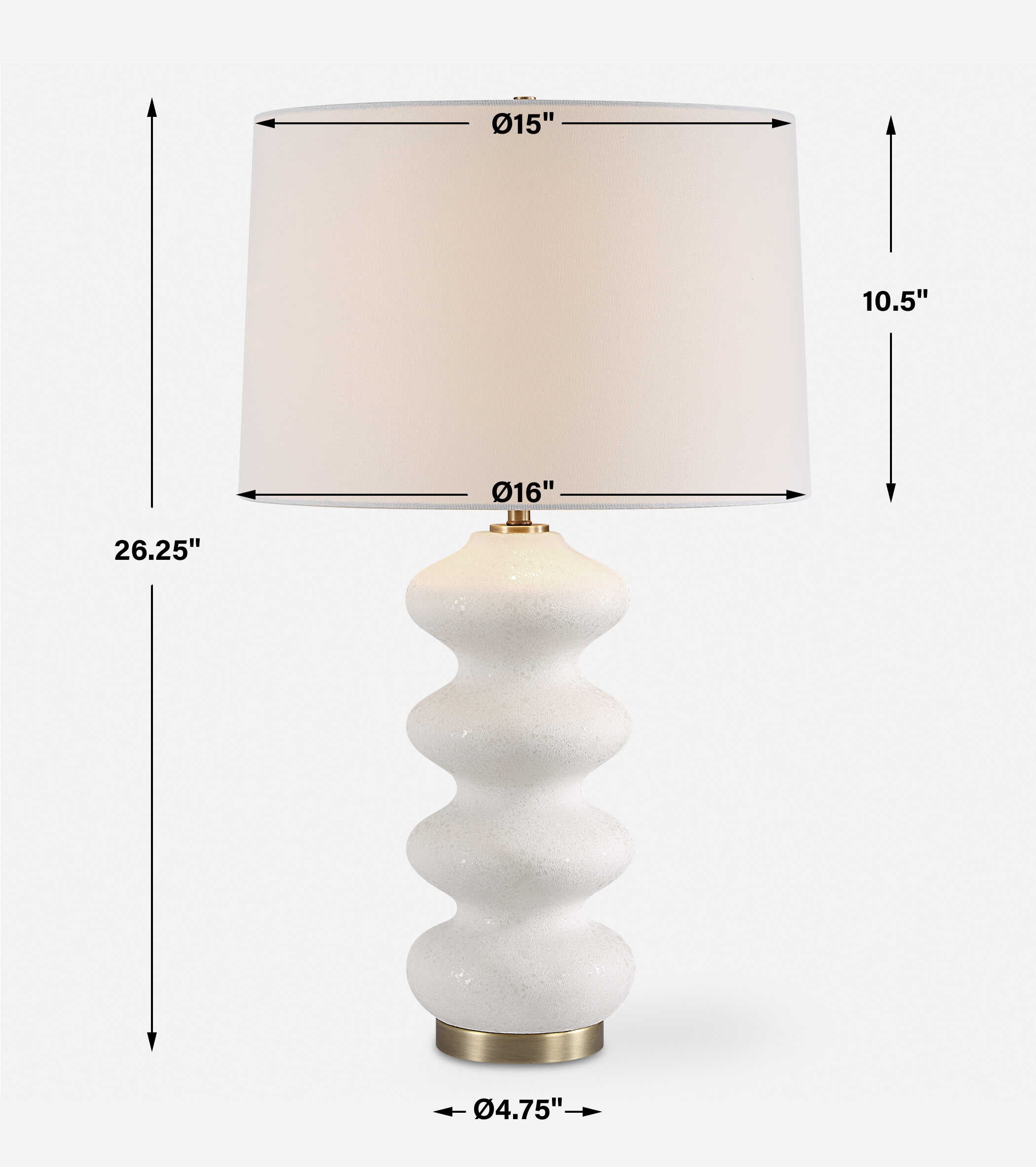 Liora White Table Lamp