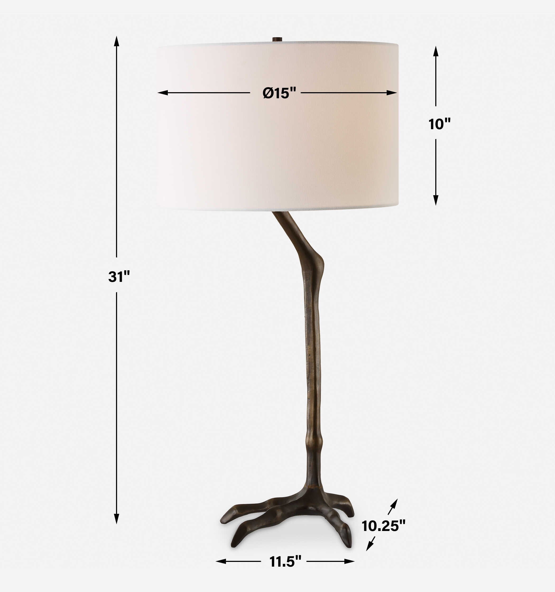 Perch Bird-Leg Table Lamp