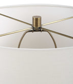 Submerged Deep Blue Table Lamp