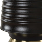 Foster Black Glaze Table Lamp