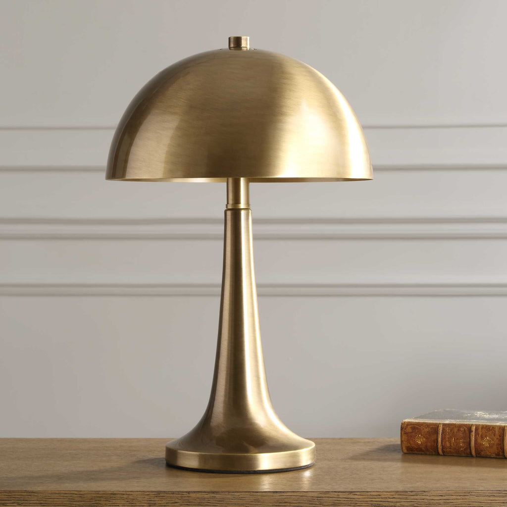 Dame Brass Table Lamp