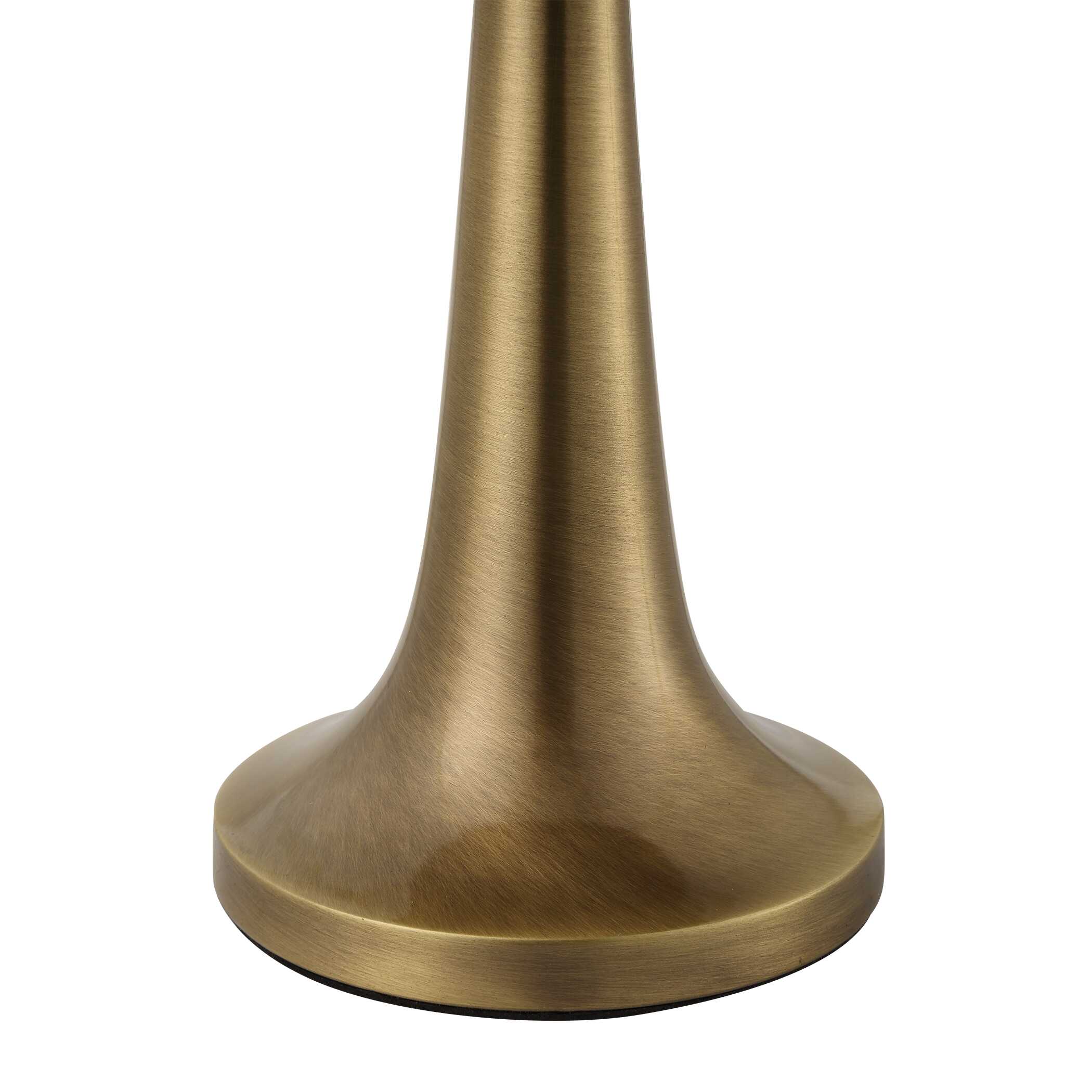 Dame Brass Table Lamp