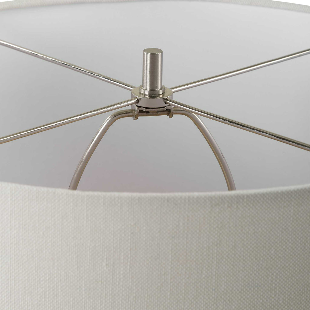 Haven White Glaze Table Lamp