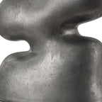 Free Flowing Nickel Table Lamp