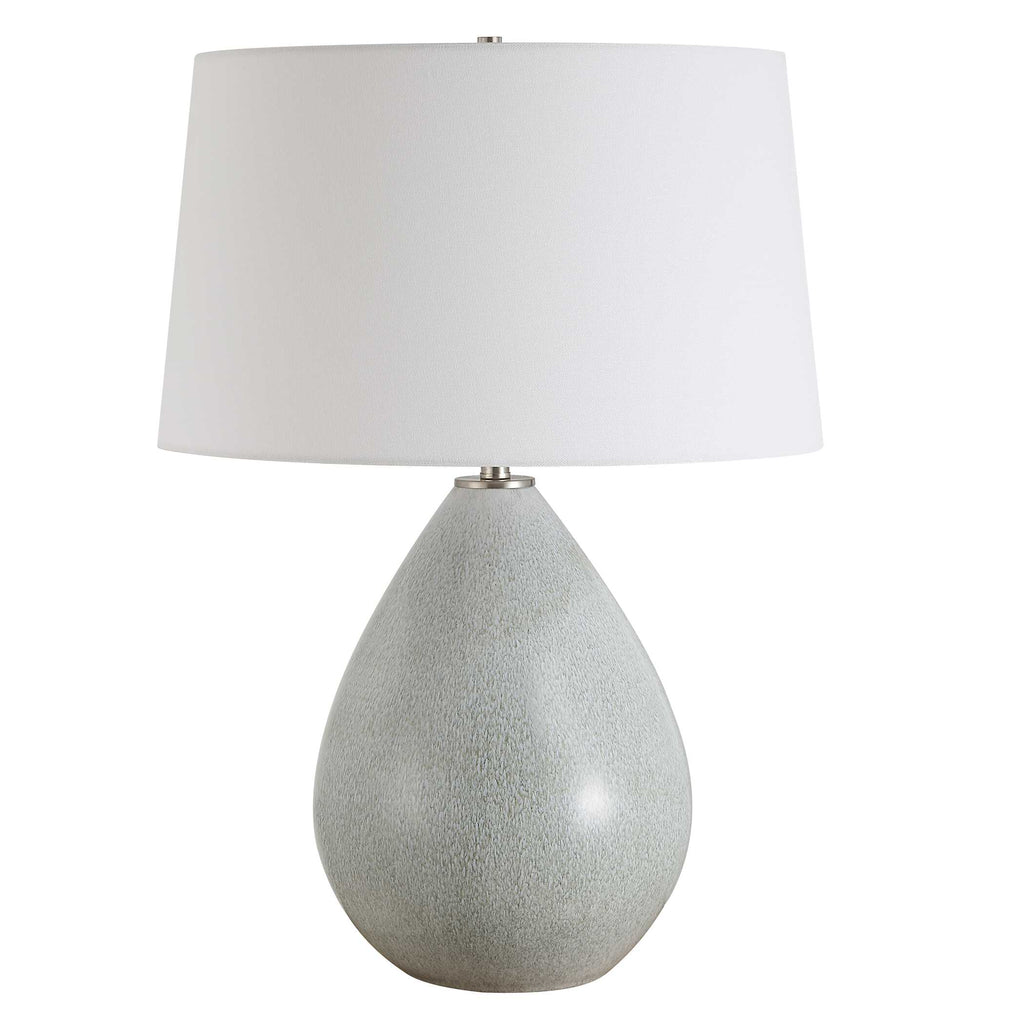 Moray Gray Glaze Table Lamp