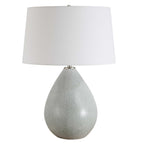 Moray Gray Glaze Table Lamp