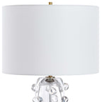 Aura Clear Glass Table Lamp