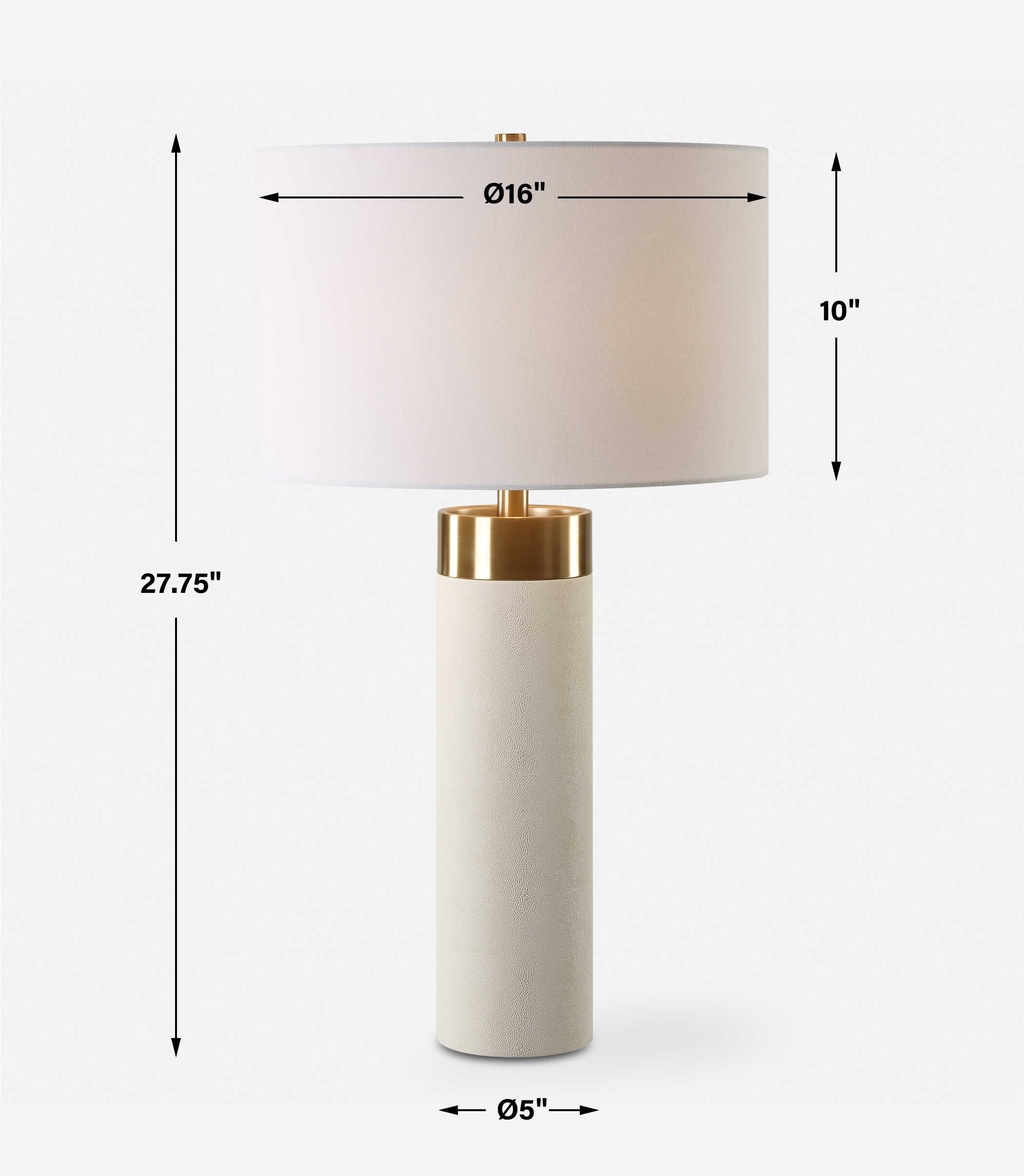 Wessex White Table Lamp