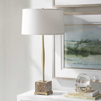 Booker Thin Brass Table Lamp